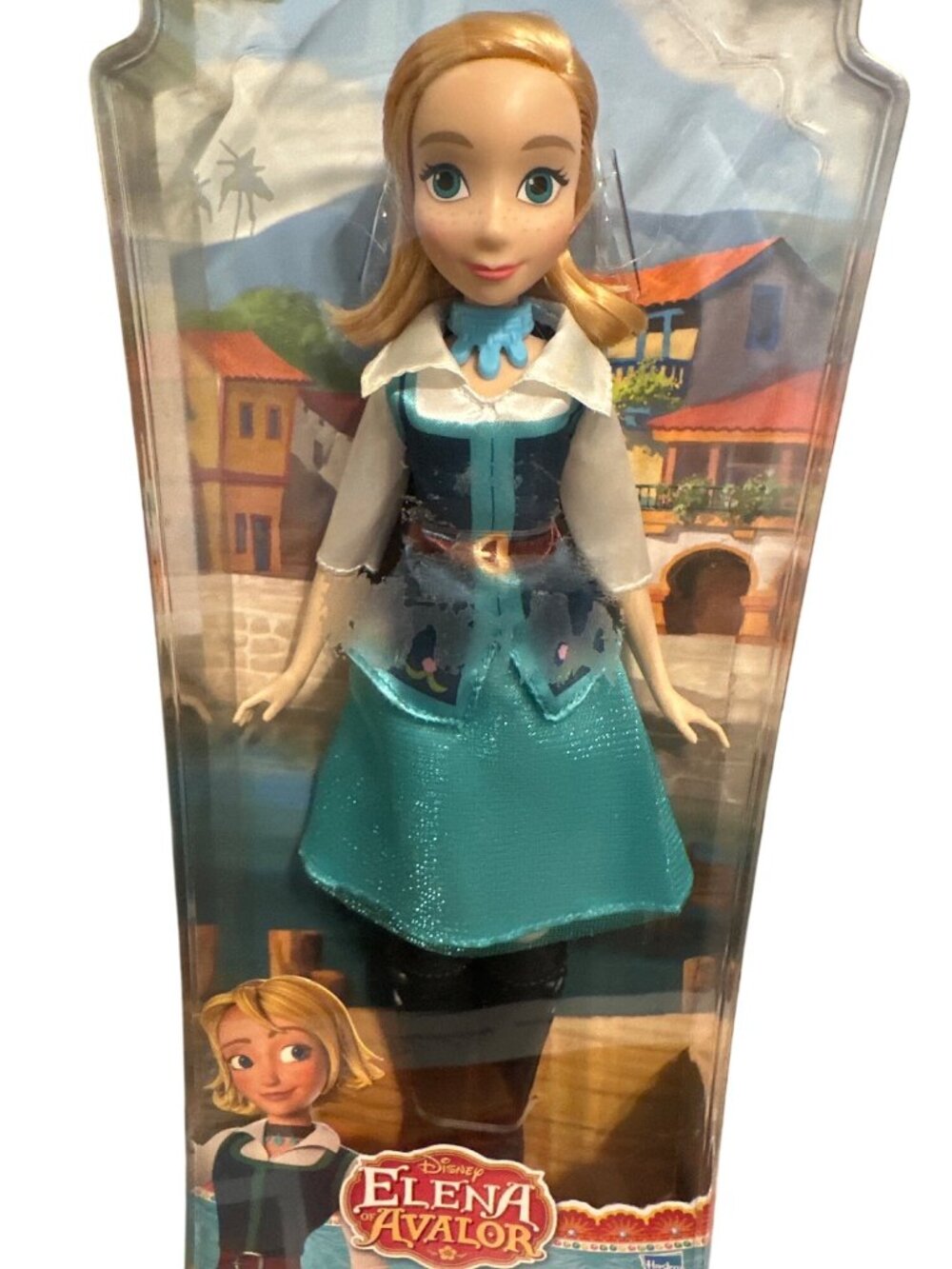 Disney Elena Of Avalor Naomi Turner Doll 3+ Years Hasbro Blonde Hair Blue Outfit - Picture 5 of 9
